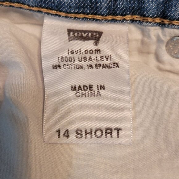 Levi's Jeans 14 S Perfectly Slimming 512 Bootcut High Rise Medium Light Wash - Picture 6 of 12